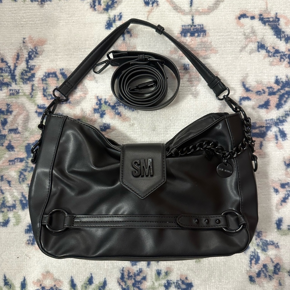 Steve Madden Black Shoulder Bag
